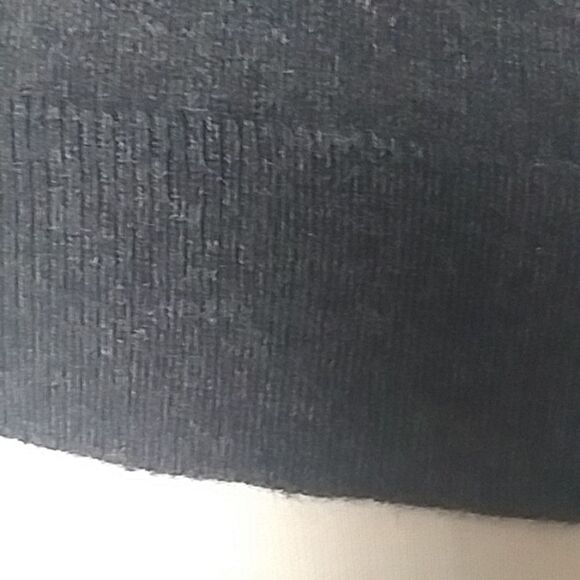 Short Sleeve Sweater Women's T Shirt Style V Neck Body Con Soft Charcoal size S - Picture 9 of 9